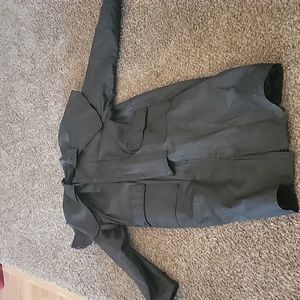Mens Leather Duster